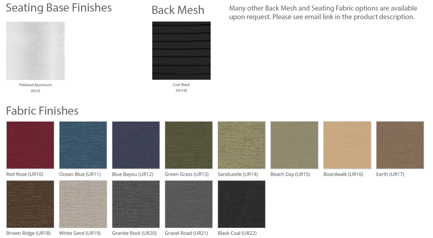 Global Accord Mesh Medium Back Tilter 2677-4 - Fabric