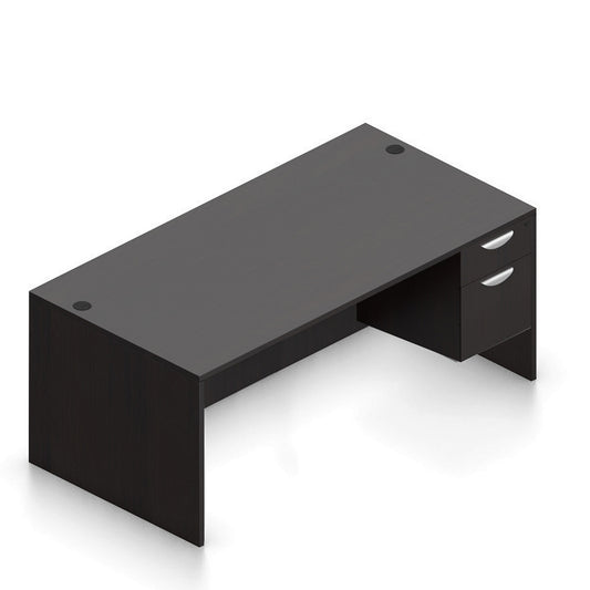 OTG 48"W x 30"D Rectangular Desk - Single Hanging Pedestal