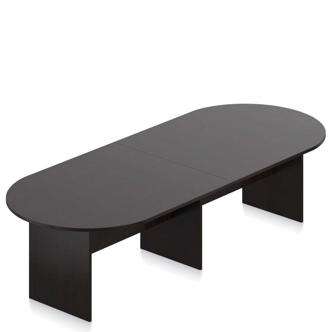 OTG 120” SL12048RS Racetrack Conference Table with Slab Base