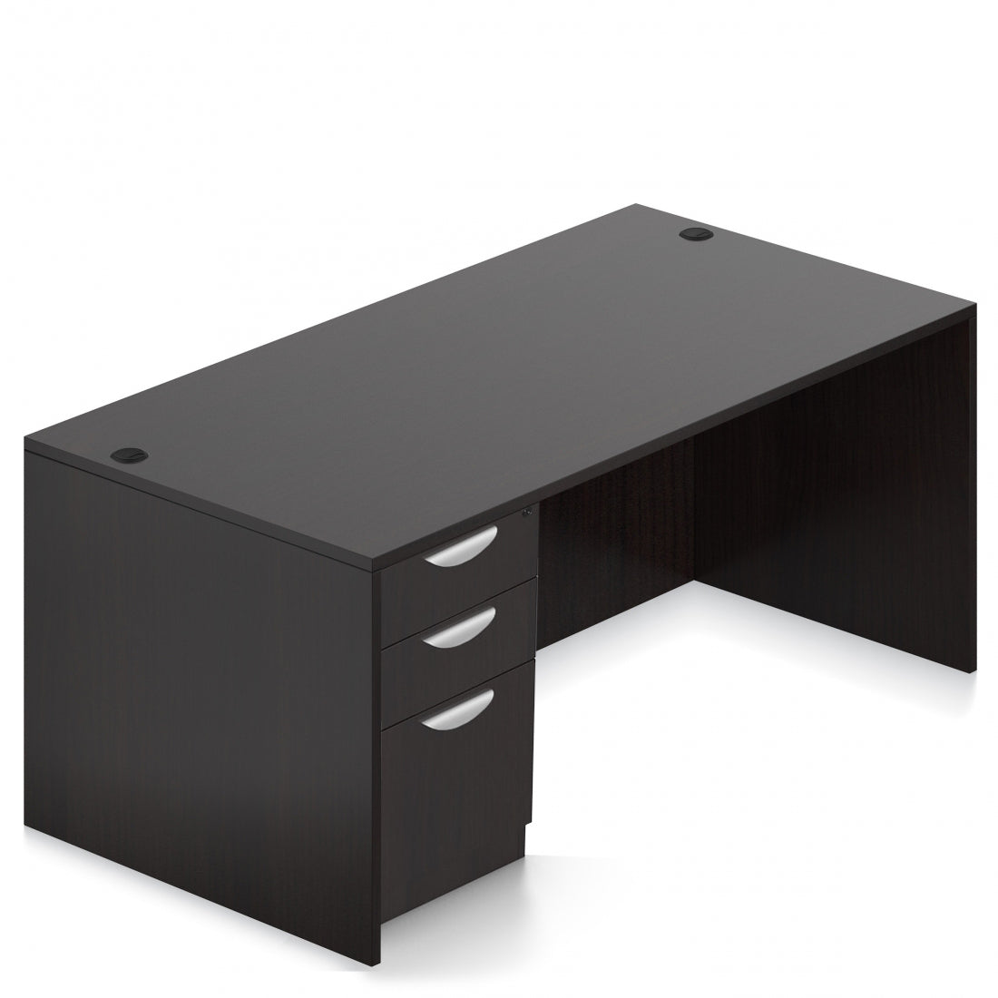 OTG 48"W x 30"D Rectangular Desk - Single Full Pedestal