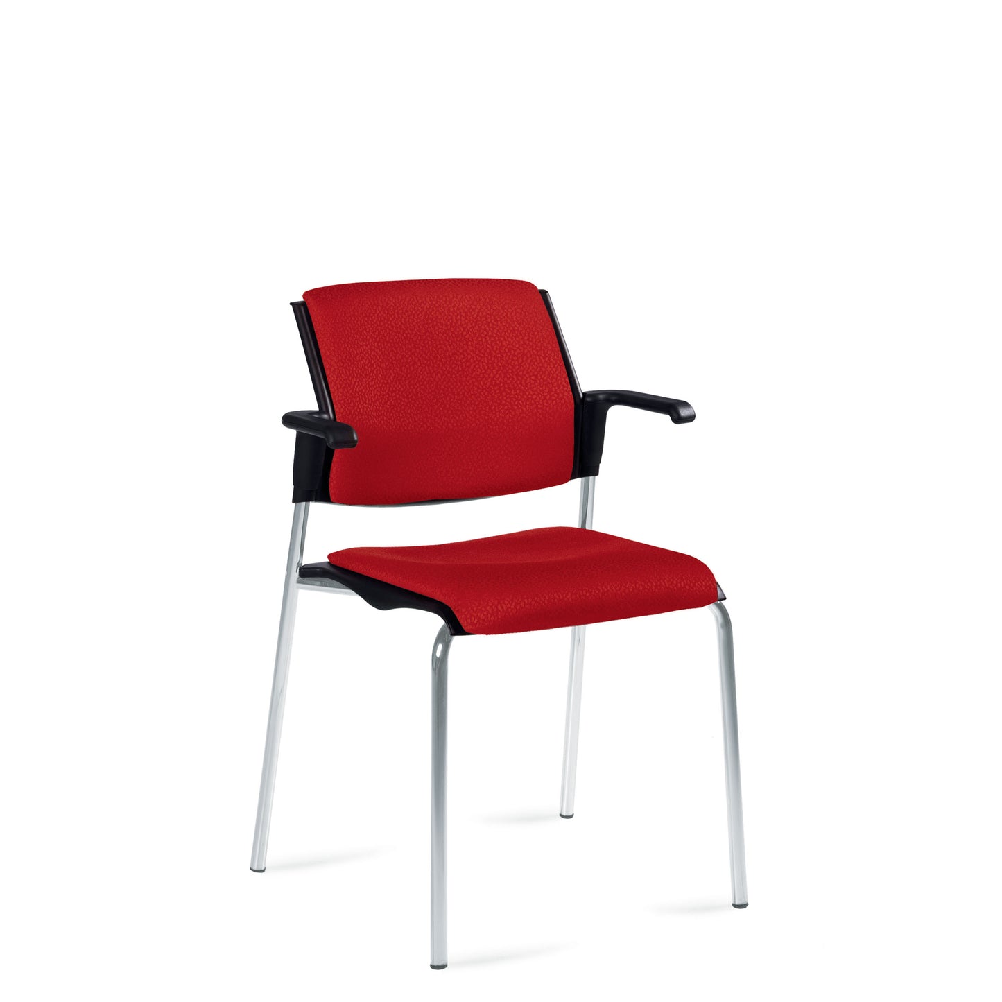 Sonic Stacking Armchair, Upholstered Seat & Back 6515