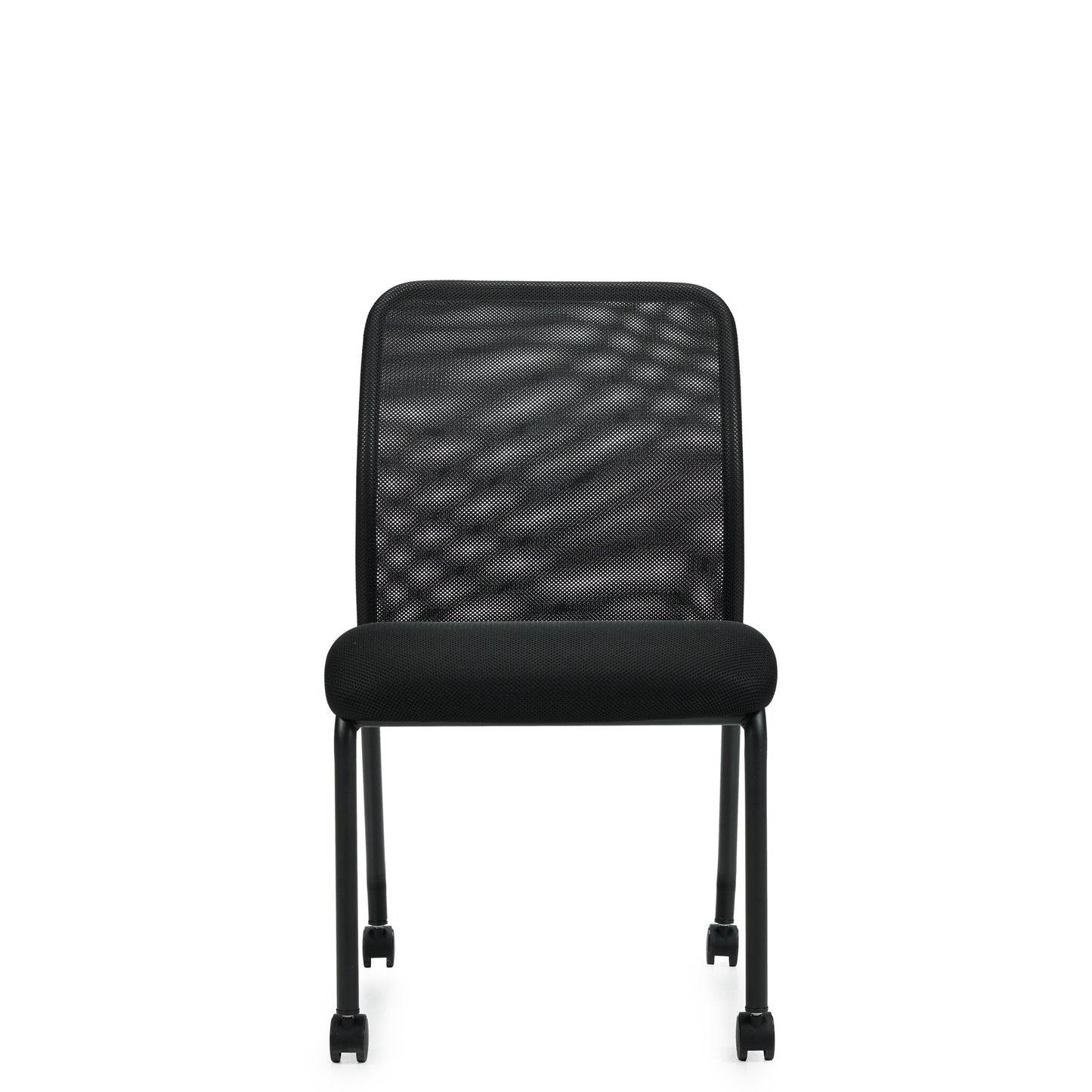 Armless Mesh Back Guest w/ Casters OTG11761B